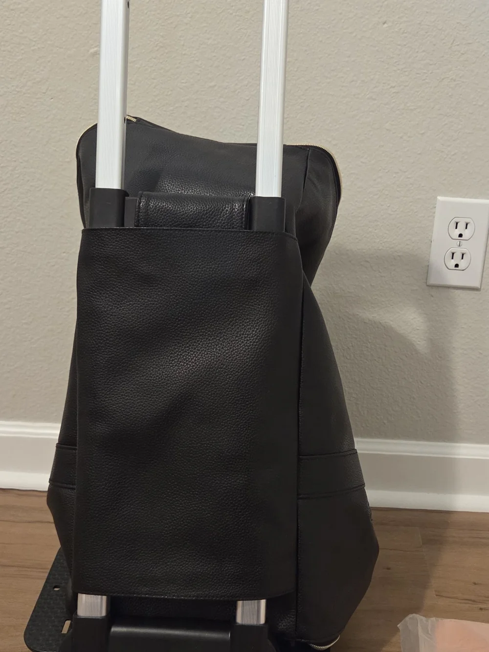 Luhxe Travel Garment Bag with Detachable Wheels
